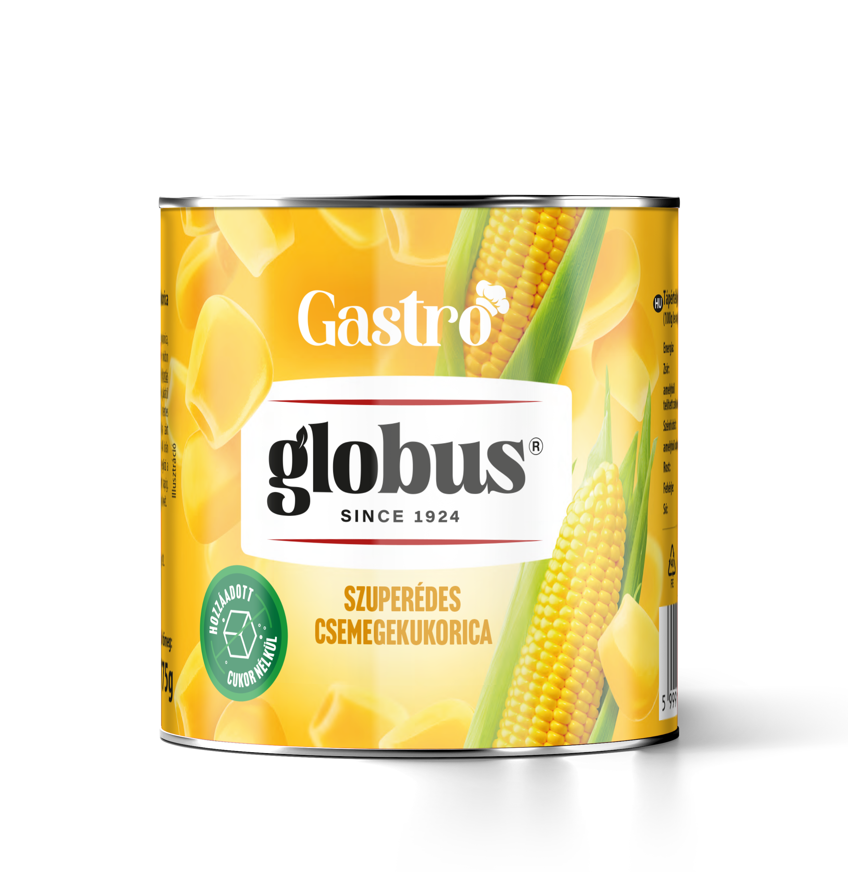 GLOBUS Szuperdédes csemegekukorica 2120g/1775g